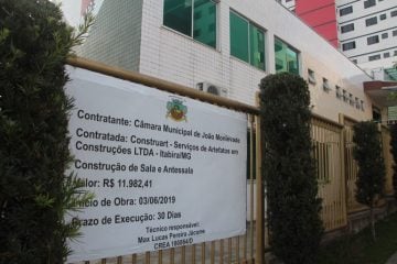 Câmara de João Monlevade gasta R$11,9 mil com nova sala para Diretoria Administrativa