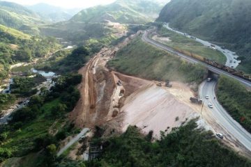 Obras de duplicação da BR-381 avançam nos lotes 3.1 e 7