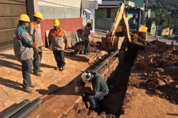 Saae estima finalizar obras no bairro Hamilton em 15 dias