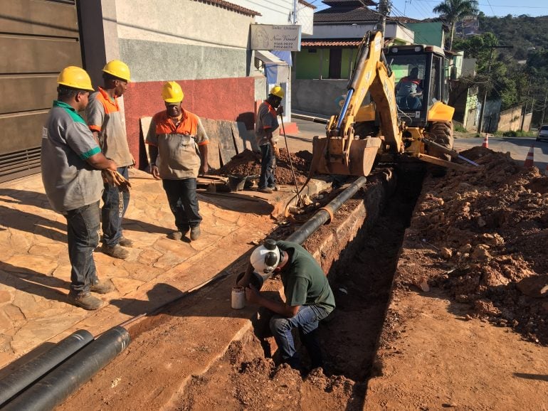 Saae estima finalizar obras no bairro Hamilton em 15 dias