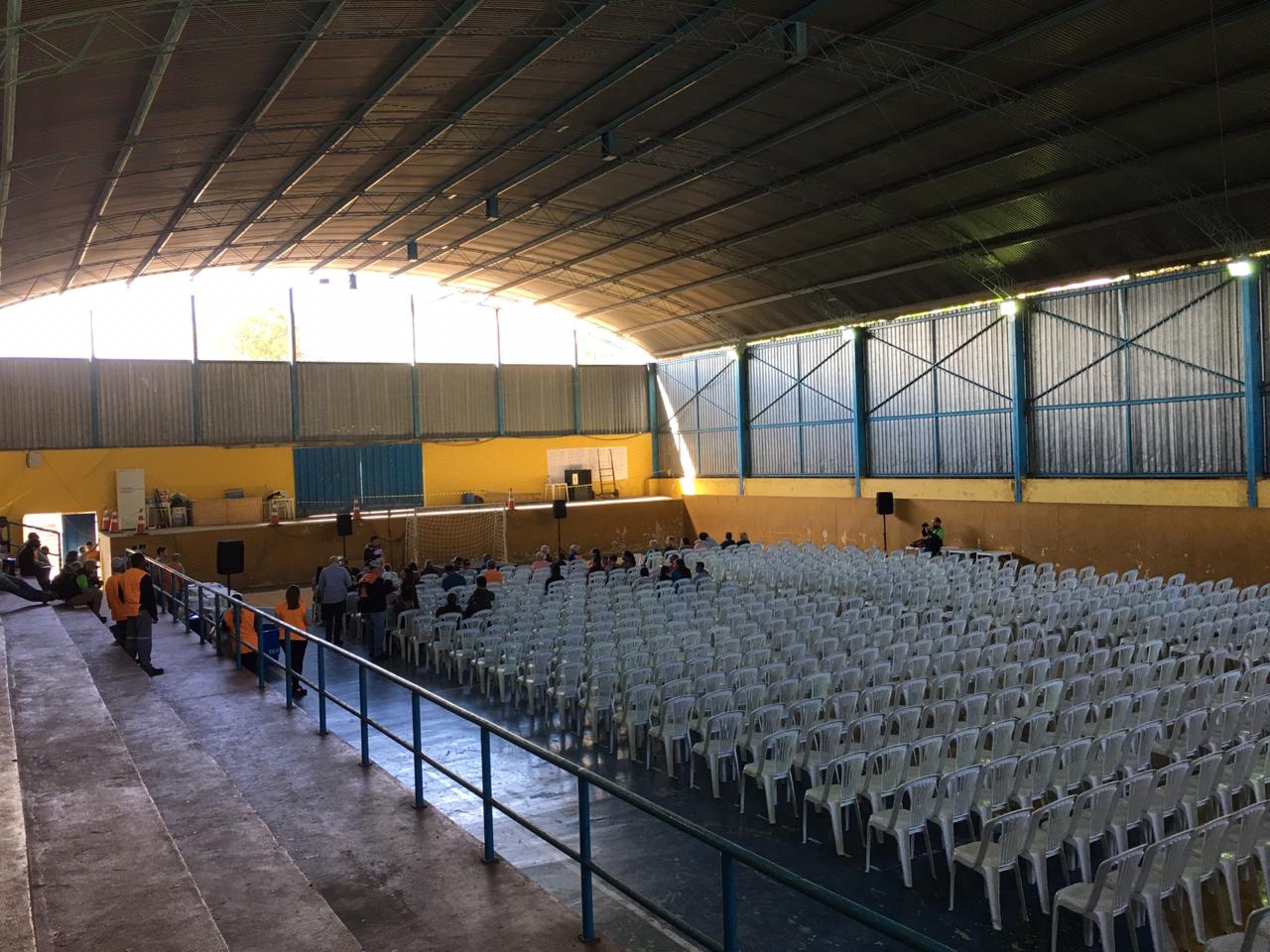 Menos de 1.000 foram às reuniões preparatórias para o simulado