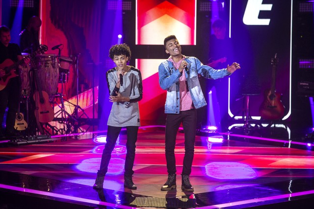 Dupla de São Gonçalo passa para a segunda fase no The Voice Brasil