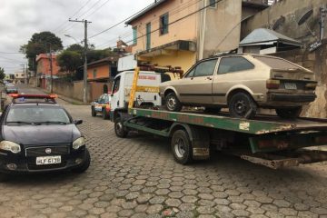 Após fase de advertência, Prefeitura de Itabira começa recolhimento de carros abandonados