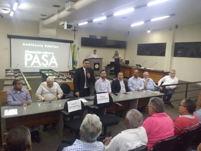 Sem representante do Pasa, audiência para discutir plano de saúde é marcada por críticas e promessas de enfrentamento