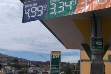 Preço da gasolina cai em Itabira