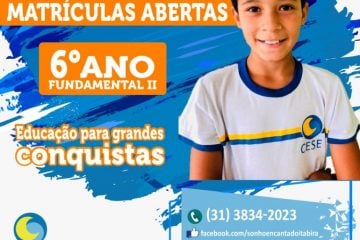 CESE abre turma para o 6°ano e apresenta novidades para 2019