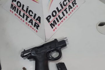 Após denúncia, jovem com pistola calibre 380 é preso no bairro Bela Vista