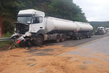 Acidente na BR-381 faz cinco vítimas fatais