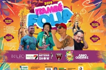 Itambé Folia promete animar foliões no Carnaval 2019