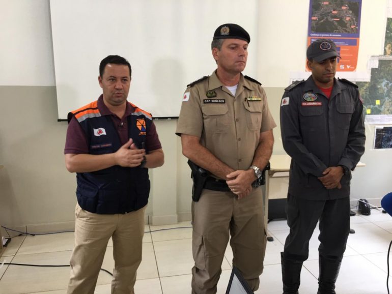 Simulação vai testar capacidade da força-tarefa em esvaziar rota da lama em Barão de Cocais