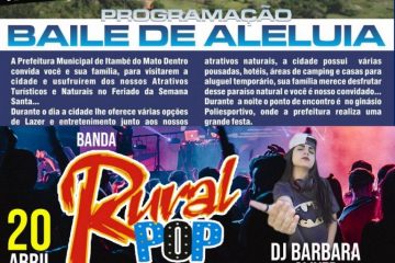 Baile de Aleluia esquenta o feriadão em Itambé do Mato Dentro