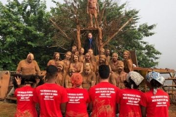 São Domingos do Prata lembra tragédias com barragens em ato na Semana Santa. VEJA FOTOS!