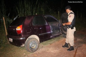 Carro usado em tentativa de homicídio é encontrado pela polícia em Itabira