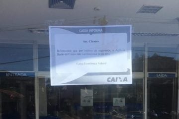 Caixa Econômica e Correios voltam a funcionar na segunda-feira em Barão de Cocais