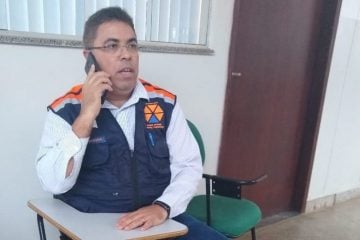 “Tranquiliza, mas é só uma possibilidade”, diz superintendente da Defesa Civil sobre talude apenas se acomodar