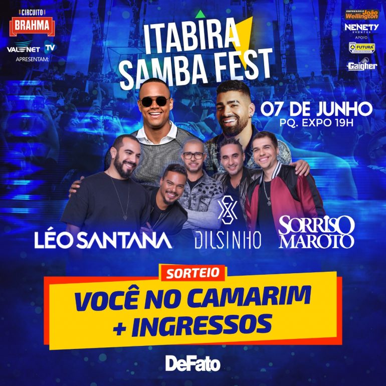 DeFato te leva para conhecer Léo Santana, Dilsinho e Sorriso Maroto