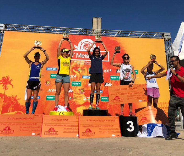 Itabirana Larissa Marcelle vence a Meia Maratona de Belo Horizonte
