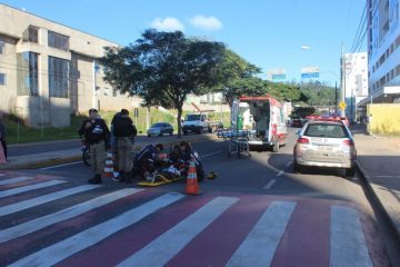 Idosa é atropelada enquanto atravessava na faixa de pedestre em Itabira