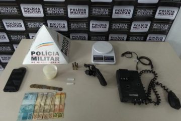 Homem é preso em João Monlevade com drogas e arma de fogo