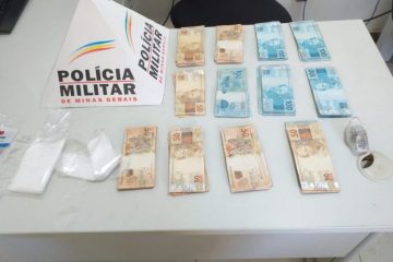 PM de Itabira prende dois homens e apreende mais de R$ 11 mil no Campestre