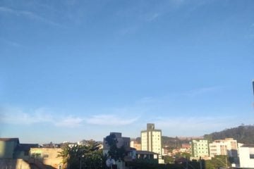 Confira a previsão do tempo para Itabira e região para esta segunda-feira
