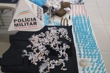 Polícia Militar prende suspeito de tráfico de drogas em Itabira