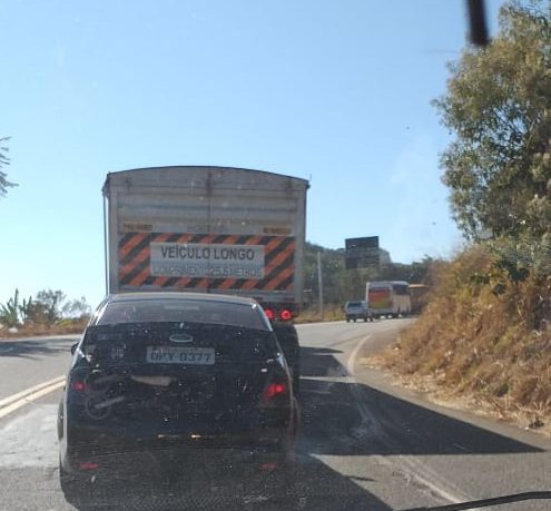 Com congestionamentos de até 5 Km, tráfego na BR-381 segue intenso neste sábado