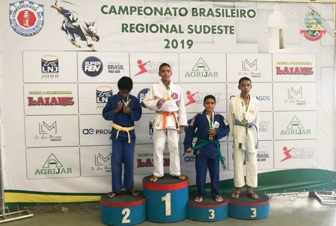 Judoca itabirano de 15 anos conquista bronze em etapa regional de Campeonato Brasileiro