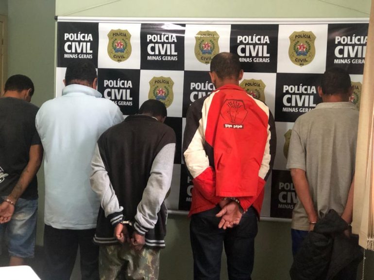 Operação da Polícia Civil prende suspeitos de cometerem crimes violentos em Itabira