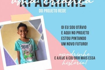 Projeto desenvolvido em Itabira lança campanha de apadrinhamento de crianças