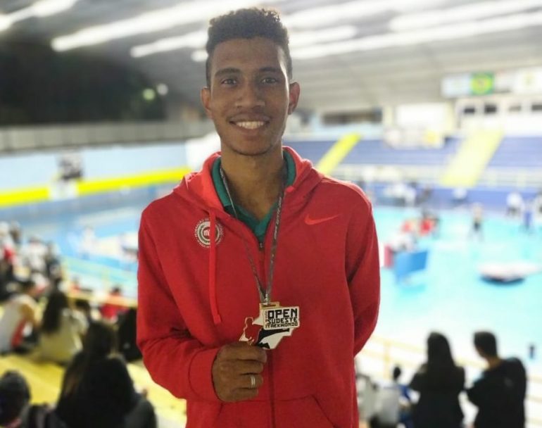 Itabirano é prata no Open Sudeste de Taekwondo