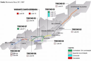 Deputados da Comissão de Fiscalização Financeira e Controle agendam visita técnica à BR-381