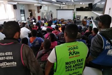 Mototaxistas vão à Câmara de Itabira discutir regulamentação do serviço