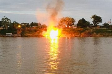 Explosão de barco em rio no Acre deixa 18 feridos em estado grave