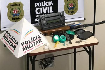 Irmãos usavam a casa dos pais em Barão de Cocais para o tráfico