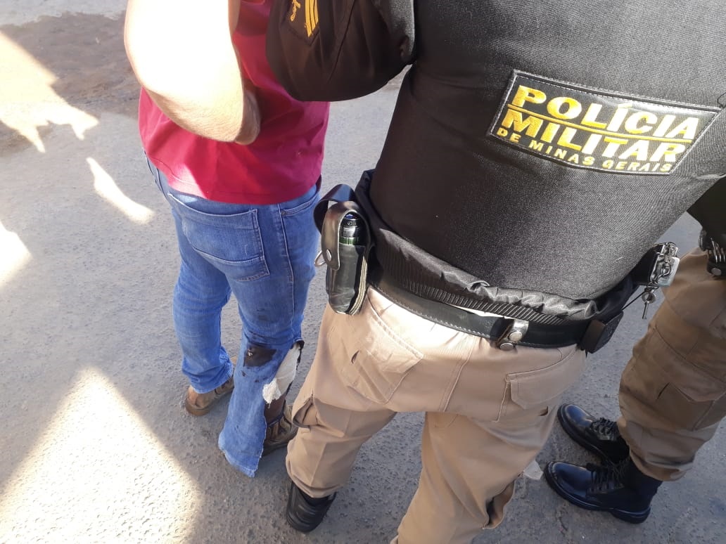 Representante comercial é baleado ao cobrar dívida em Itabira.