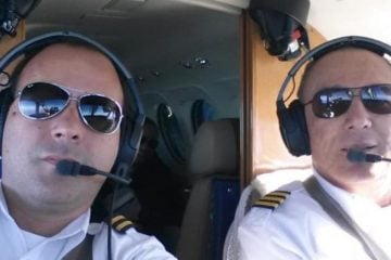 Piloto morre durante voo e copiloto assume comando da aeronave