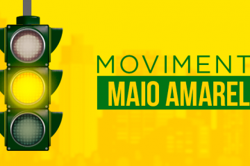 Campanha “Maio Amarelo” visa conscientizar motoristas sobre cuidados no trânsito