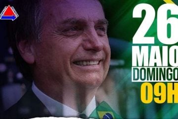 Itabira terá manifestação pró-Bolsonaro no domingo