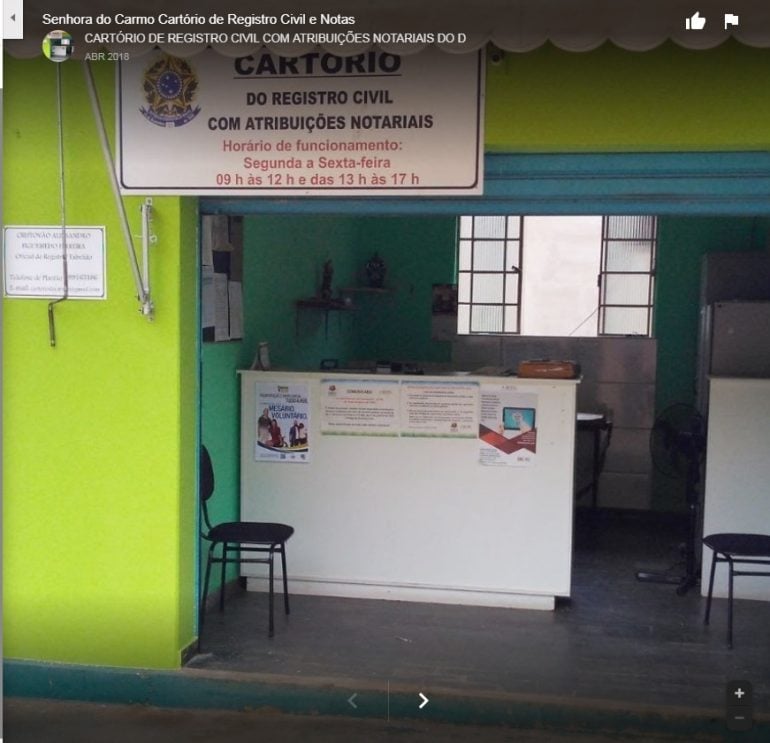 CNJ pede o fechamento do cartório de Senhora do Carmo, distrito de Itabira