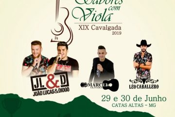 III Sabores com Viola e XIX Cavalgada começam neste sábado em Catas Altas