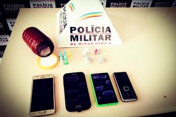 Dupla é flagrada por tráfico de drogas em João Monlevade