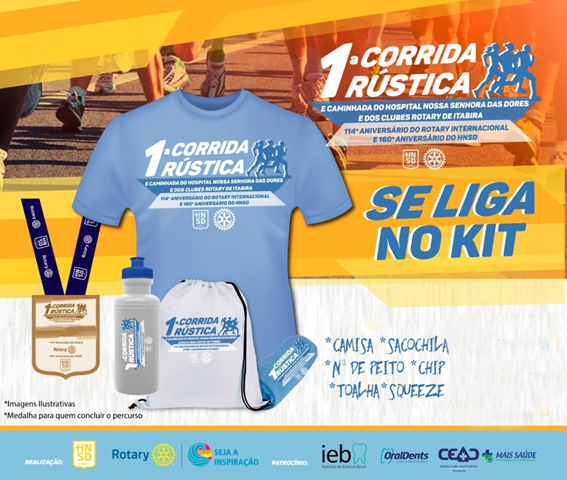 Corrida abre comemorações dos 160 anos do HNSD neste domingo