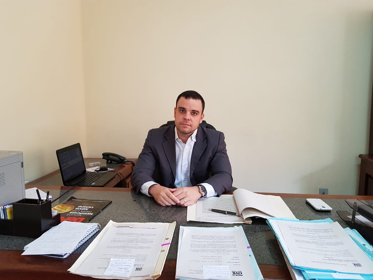 Novo delegado regional de Itabira promete linha dura contra o tráfico de drogas