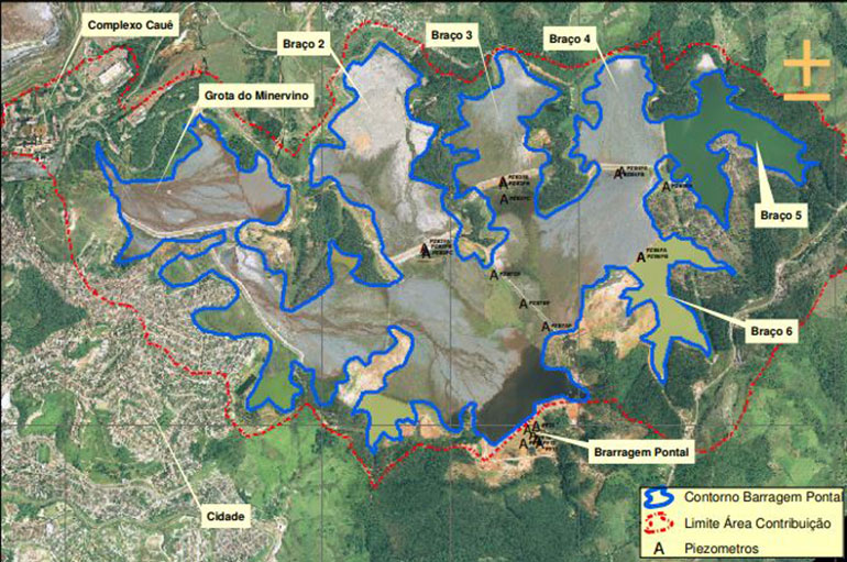 Entenda o funcionamento do Dique 02, estrutura que elevou a Barragem do Pontal, em Itabira, para nível 1 de risco Entenda o funcionamento do Dique 02, estrutura que elevou a Barragem do Pontal, em Itabira, para nível 1 de risco
