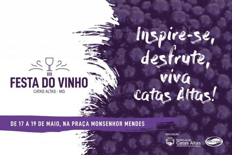 Festa do Vinho em Catas Altas começa nesta sexta-feira