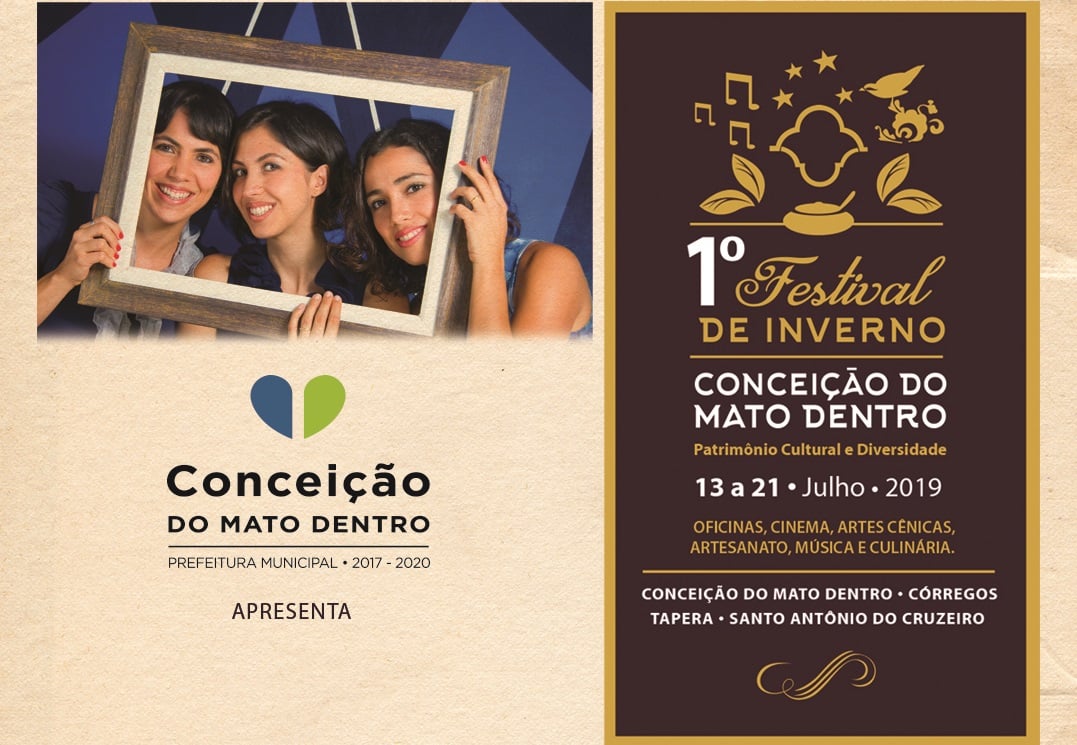 1º Festival de Inverno de Conceição do Mato Dentro tem programação liberada