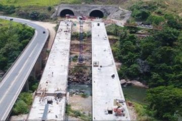 Dnit promete concluir ponte de 125 metros de extensão na BR-381 até setembro