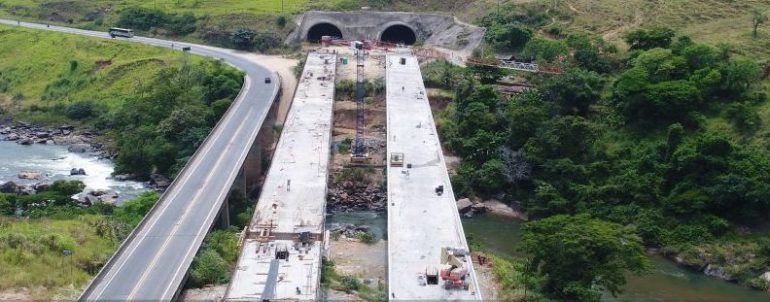 Dnit promete concluir ponte de 125 metros de extensão na BR-381 até setembro