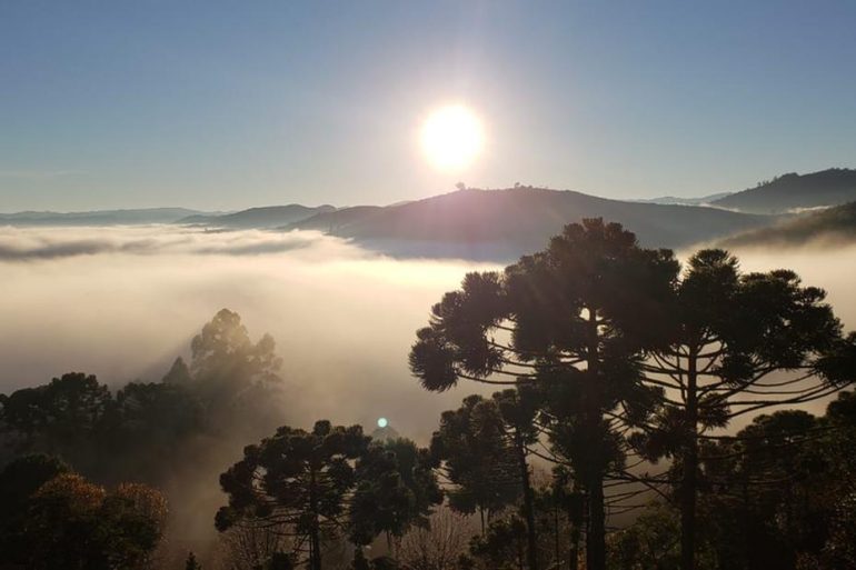Temperaturas caem e Itabira deverá ter domingo com mais frio